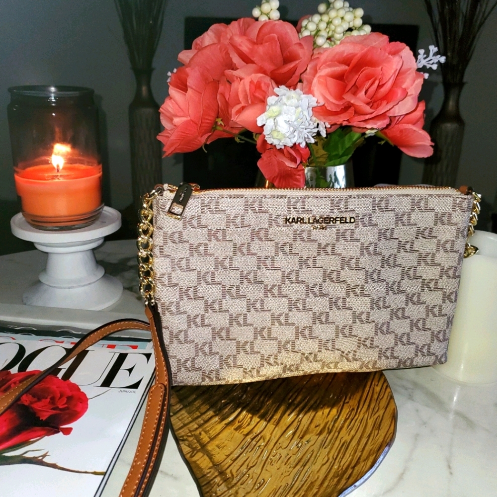 Karl Lagerfeld crossbody purse (pre-loved)